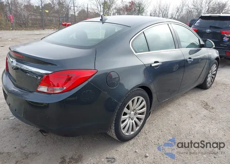 2012 Buick Regal Turbo - Premium 1 из США, поврежденный, VIN 2G4GS5EV5C9212084